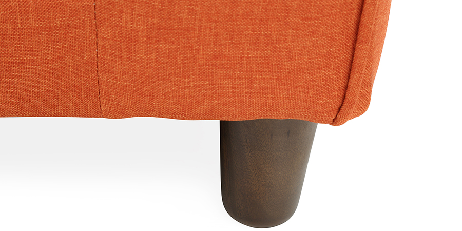 Mara Modular Fabric Sofa (Rust)